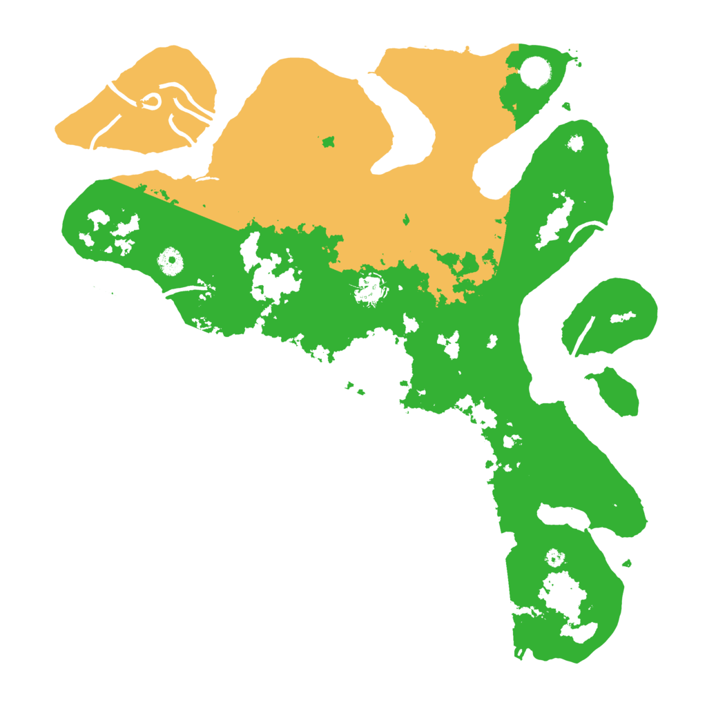 Biome Rust Map: Procedural Map, Size: 4050, Seed: 189311781