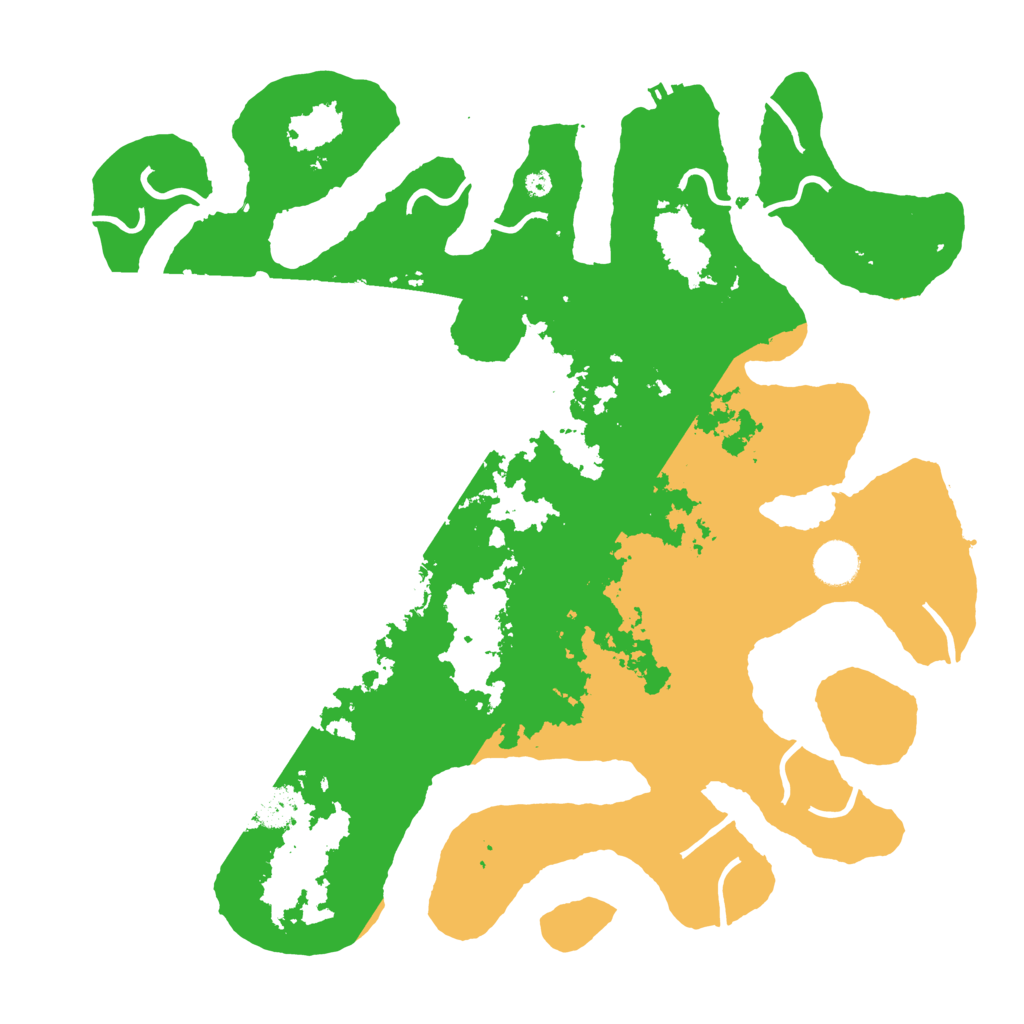 Biome Rust Map: Procedural Map, Size: 4000, Seed: 745468