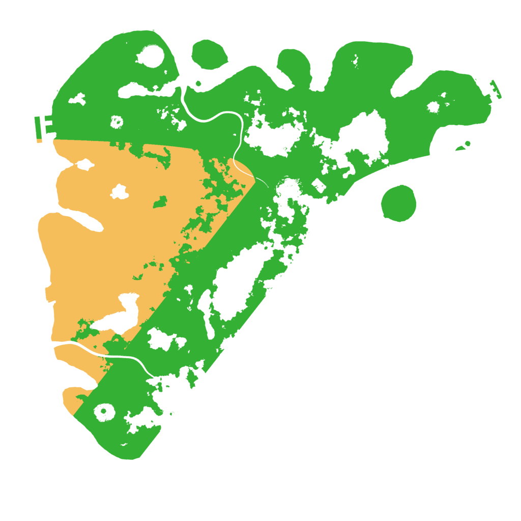 Biome Rust Map: Procedural Map, Size: 4000, Seed: 245029