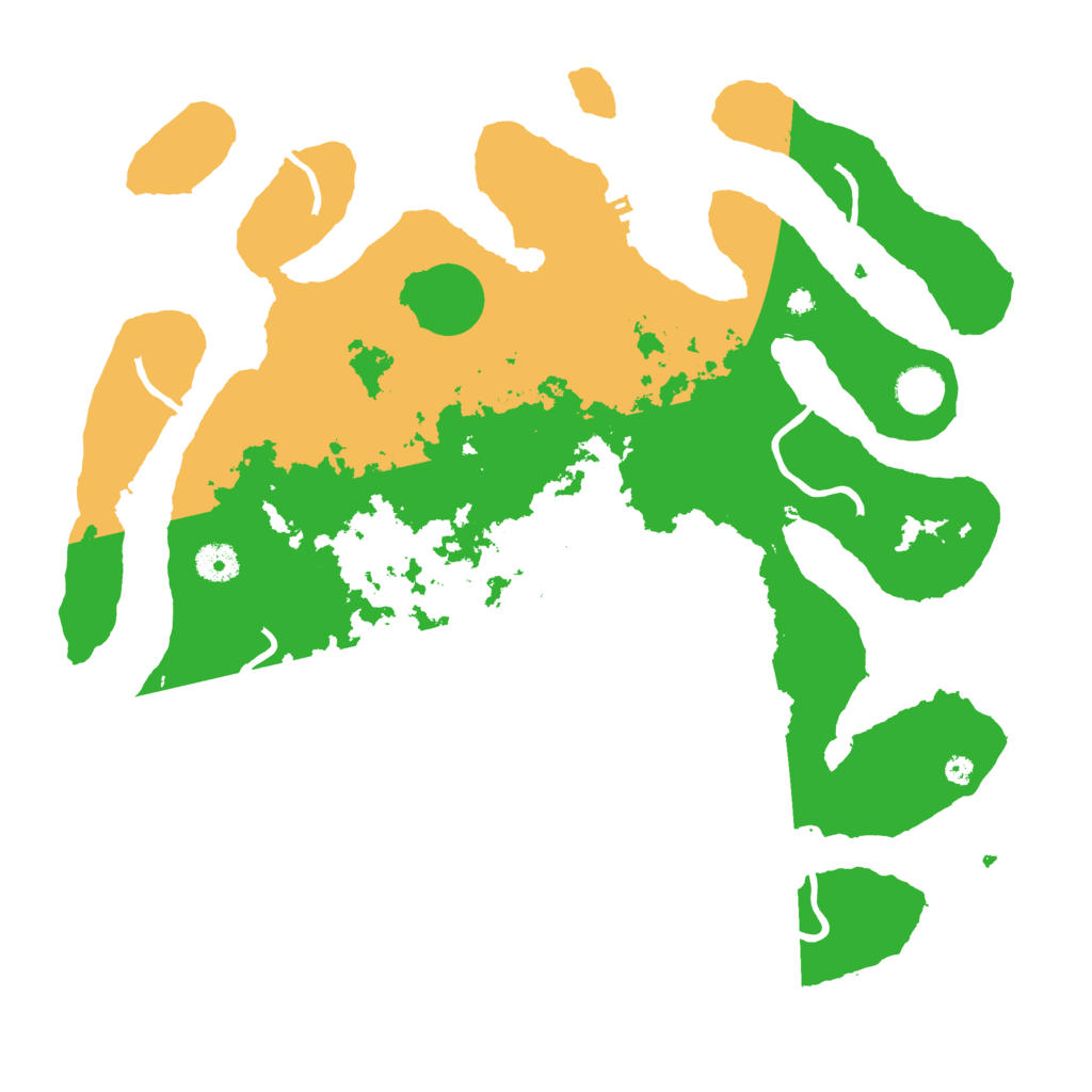 Biome Rust Map: Procedural Map, Size: 4000, Seed: 1073987