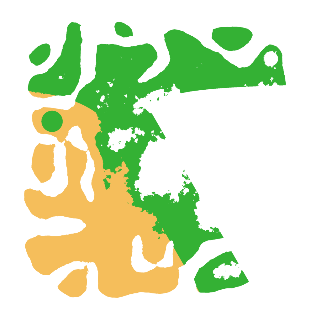 Biome Rust Map: Barren, Size: 4000, Seed: 86457