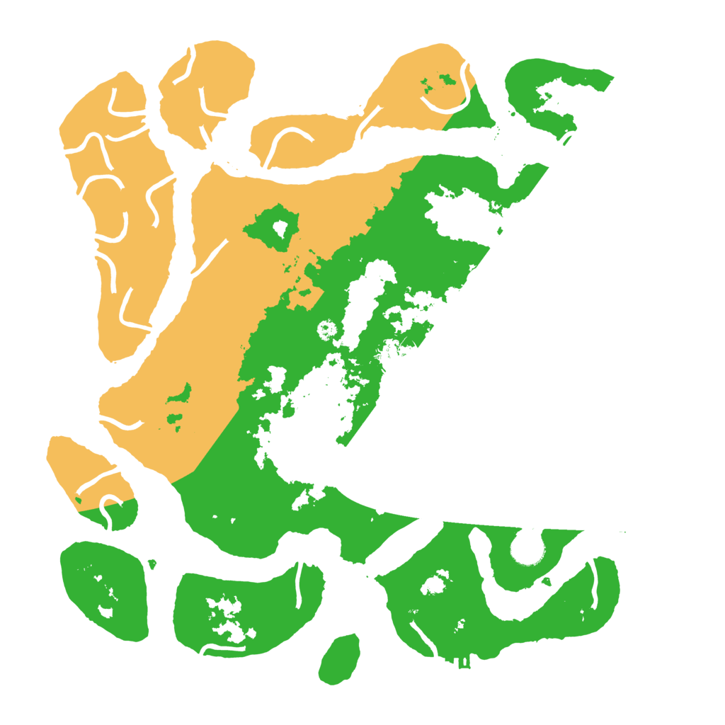 Biome Rust Map: Procedural Map, Size: 3800, Seed: 2802049