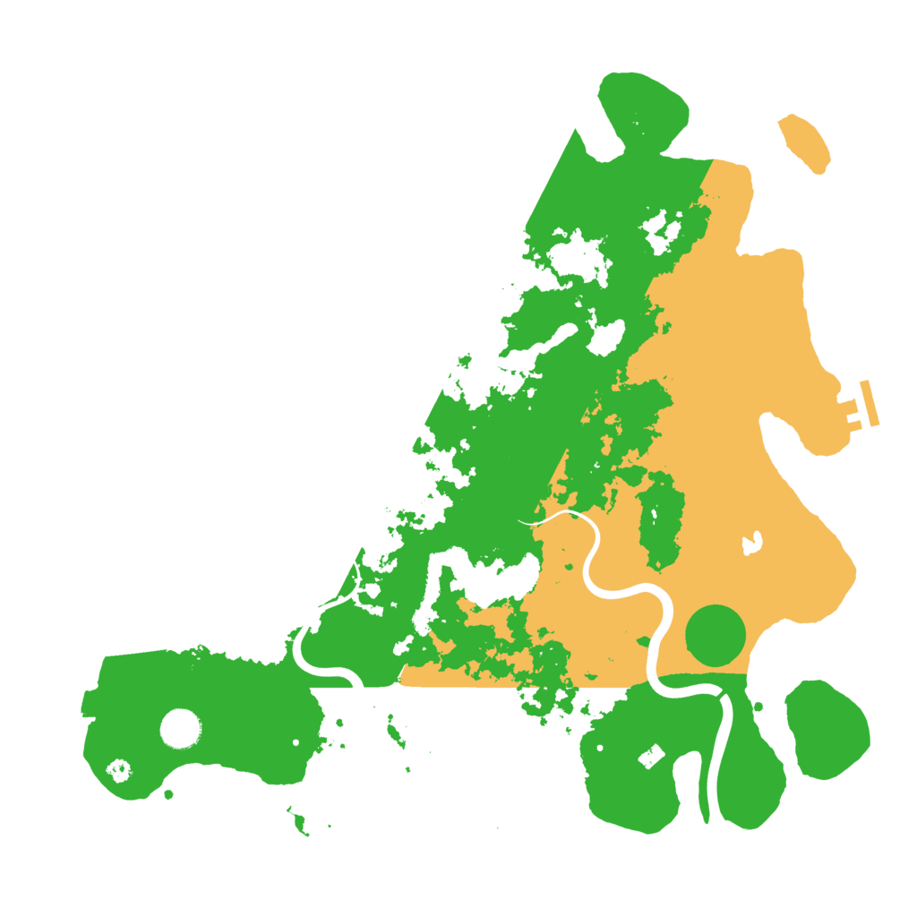 Biome Rust Map: Procedural Map, Size: 4000, Seed: 15022022