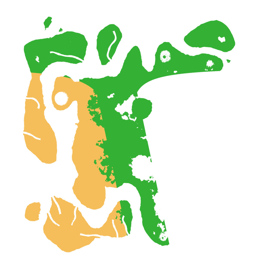 Biome Rust Map: Procedural Map, Size: 3500, Seed: 6350312