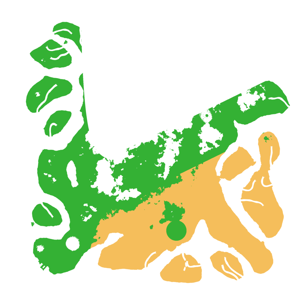 Biome Rust Map: Procedural Map, Size: 4000, Seed: 429548