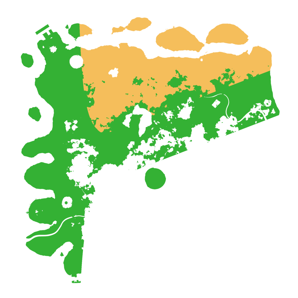 Biome Rust Map: Procedural Map, Size: 4000, Seed: 463268
