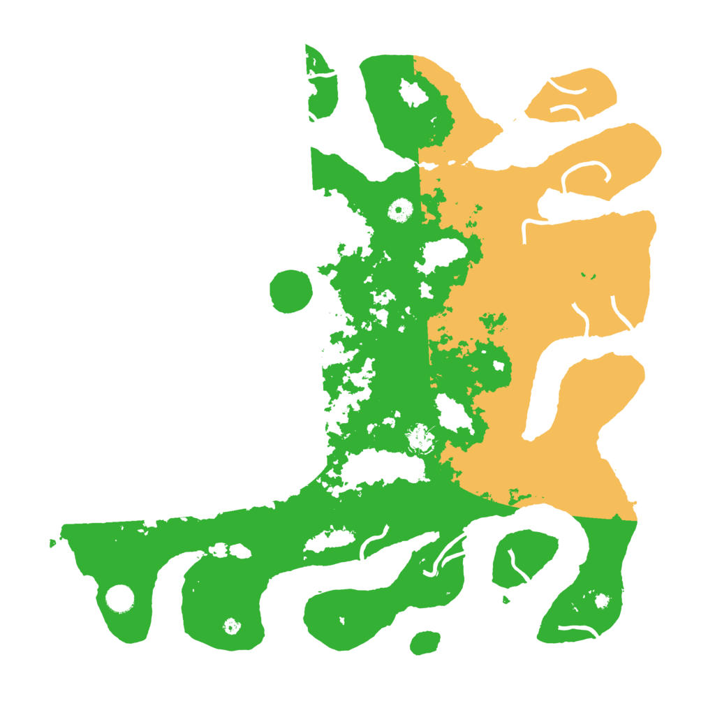 Biome Rust Map: Procedural Map, Size: 4500, Seed: 86516851