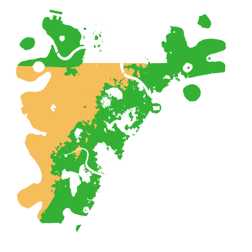 Biome Rust Map: Procedural Map, Size: 4000, Seed: 280576