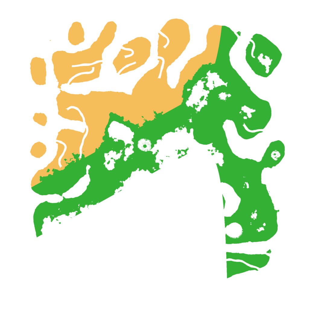 Biome Rust Map: Procedural Map, Size: 3500, Seed: 6167436