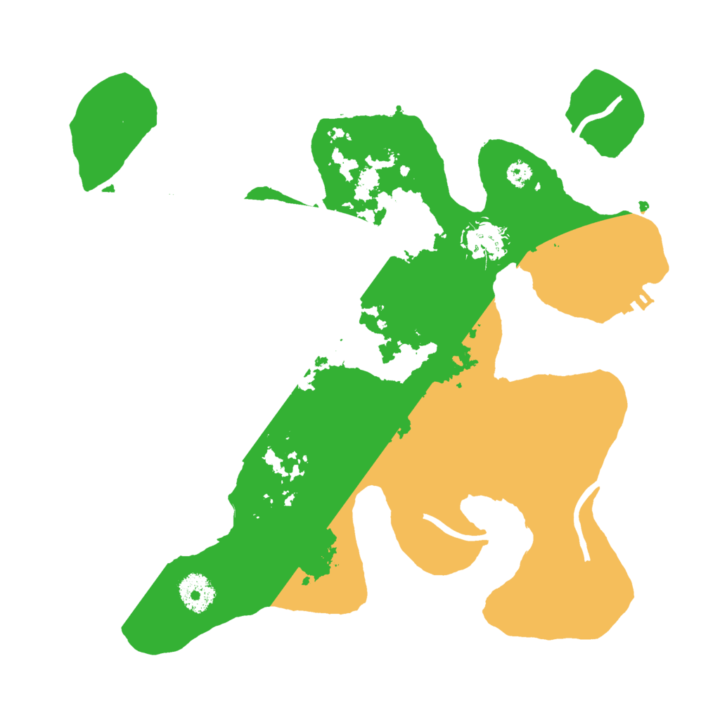 Biome Rust Map: Procedural Map, Size: 3000, Seed: 559438