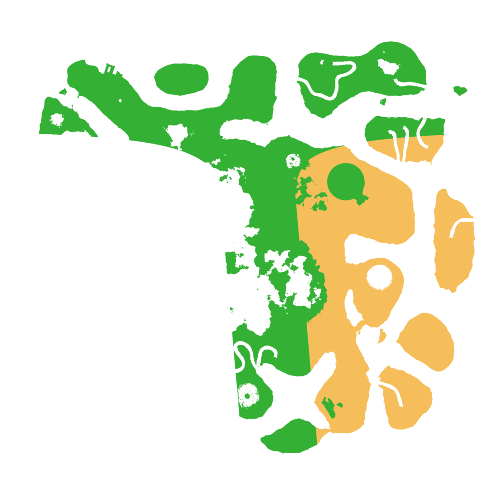 Biome Rust Map: Procedural Map, Size: 3550, Seed: 27641