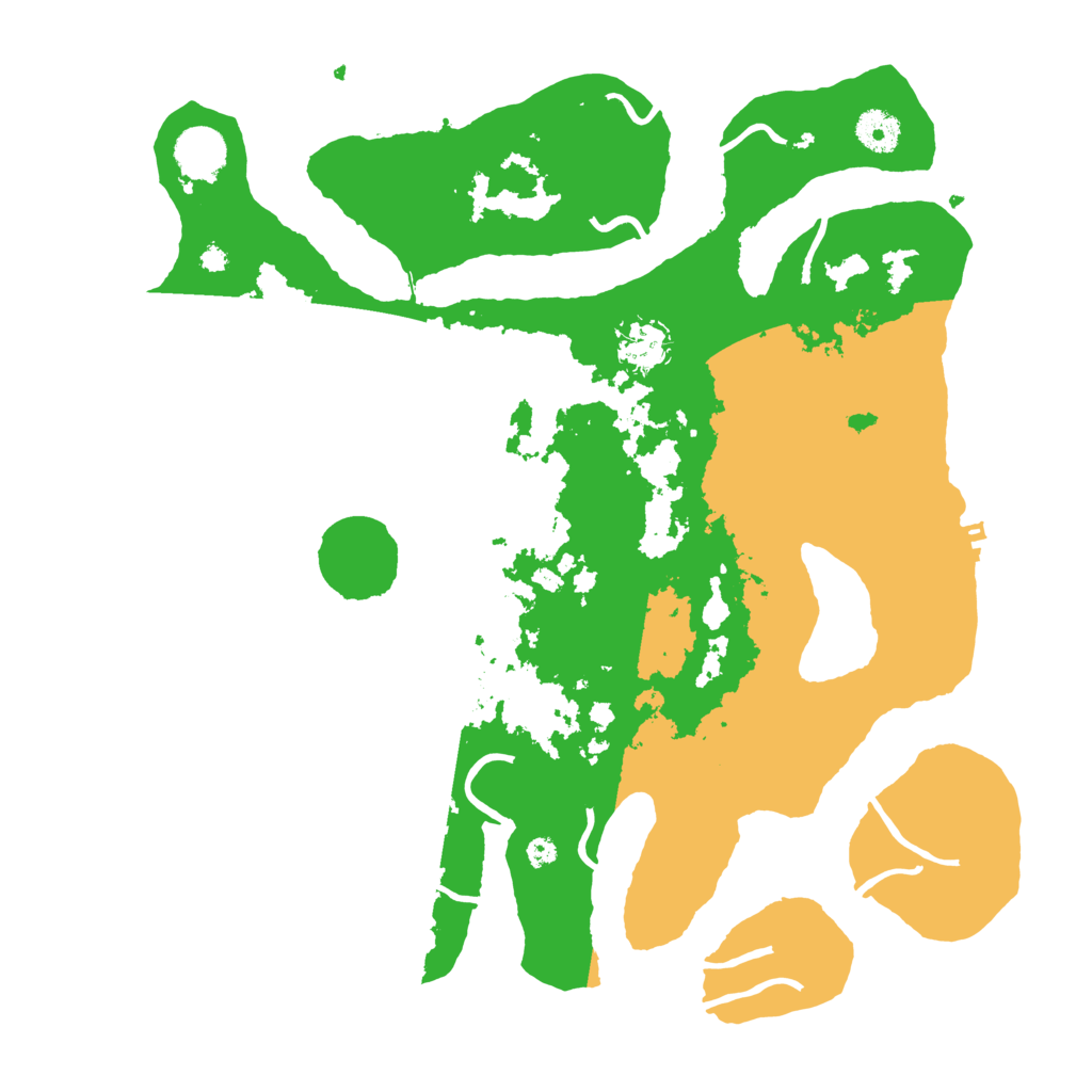 Biome Rust Map: Procedural Map, Size: 3800, Seed: 300