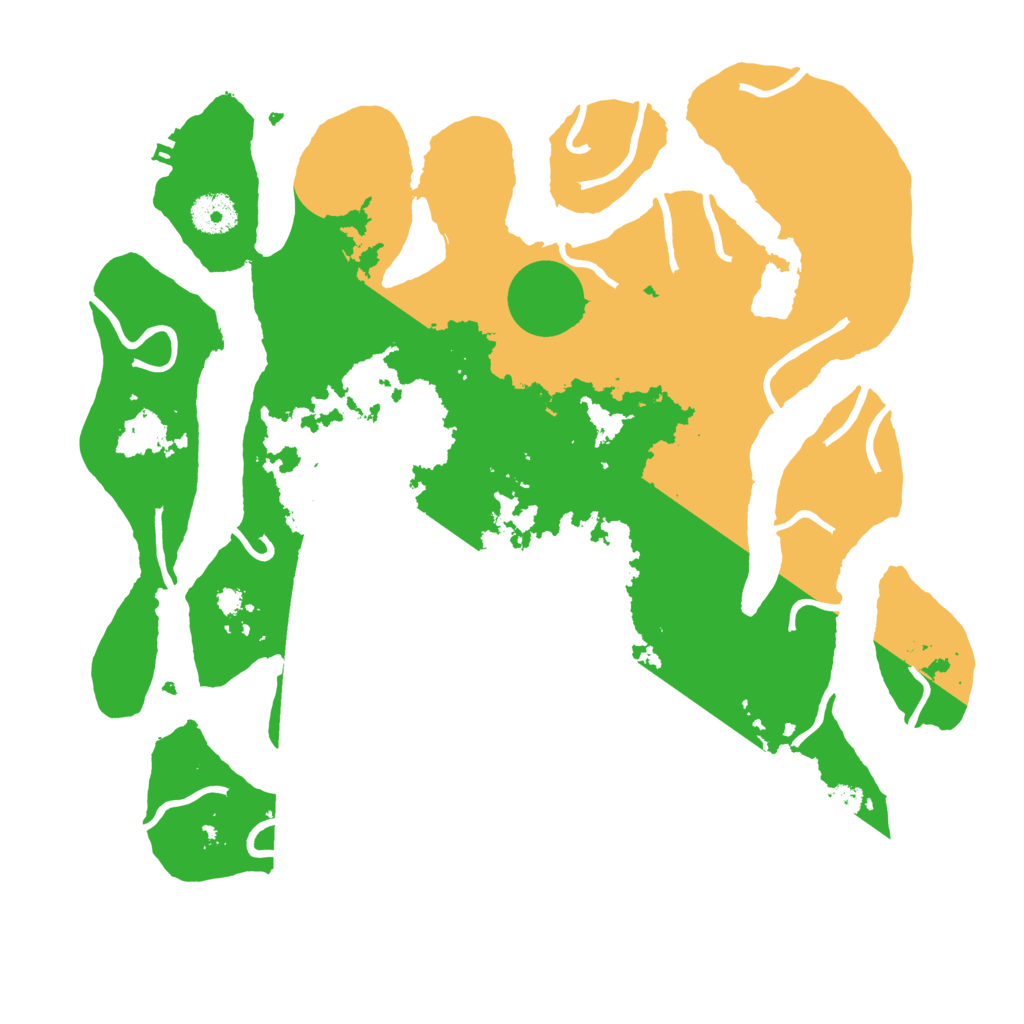 Biome Rust Map: Procedural Map, Size: 3550, Seed: 342238