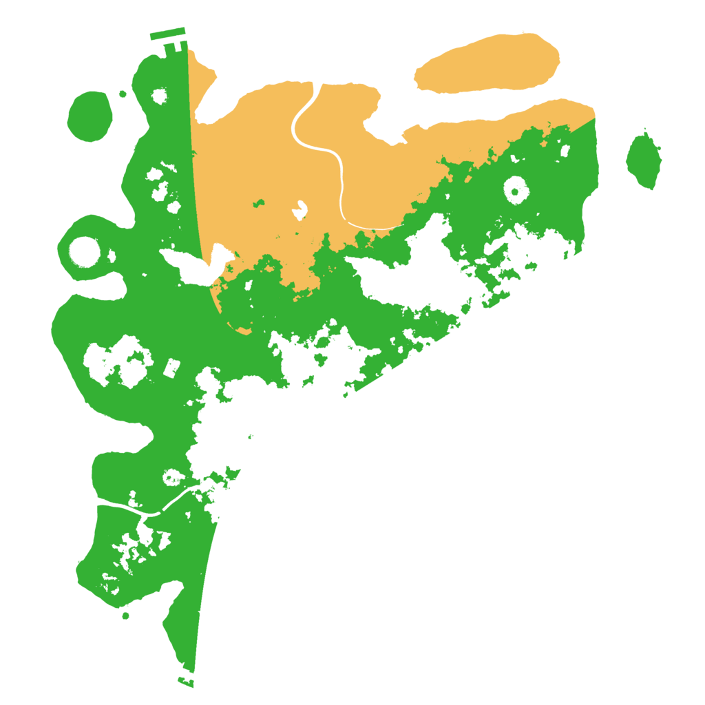 Biome Rust Map: Procedural Map, Size: 4050, Seed: 386232308