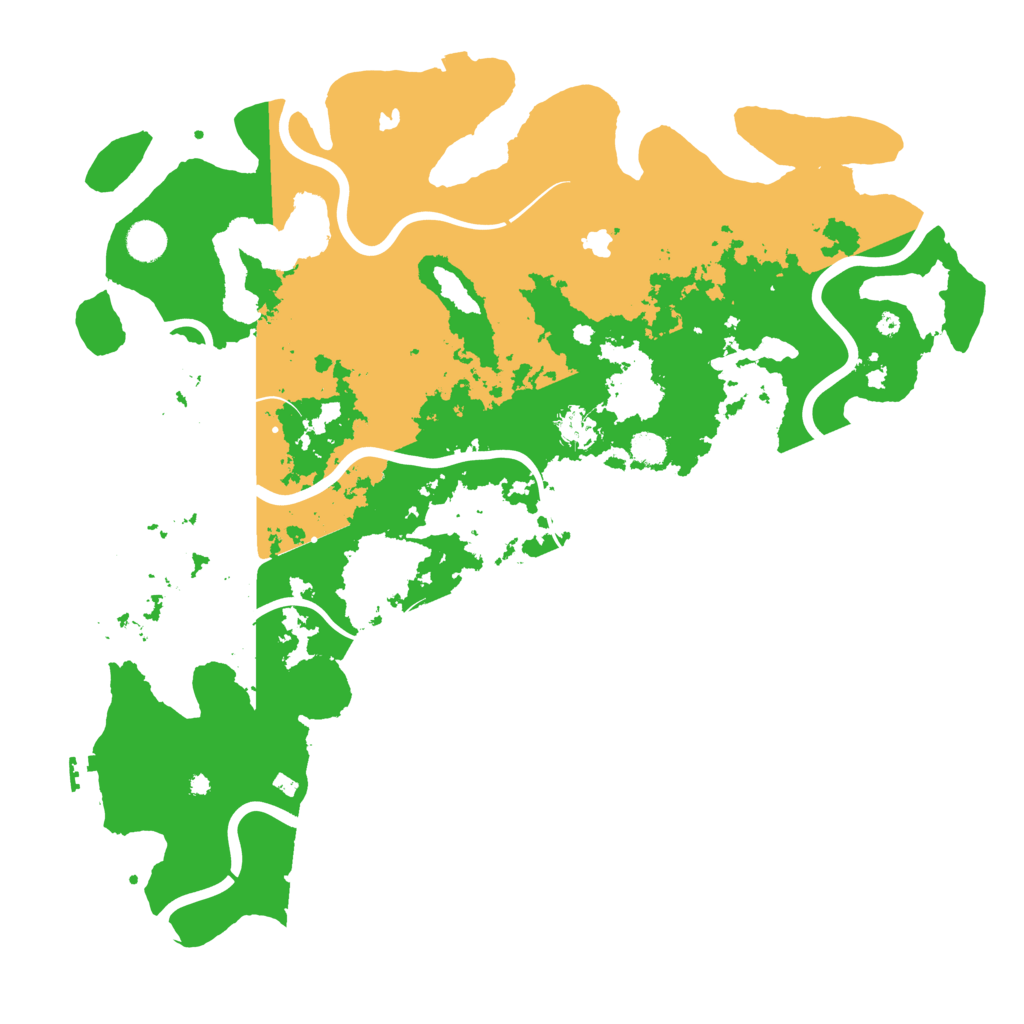 Biome Rust Map: Procedural Map, Size: 4500, Seed: 49720258