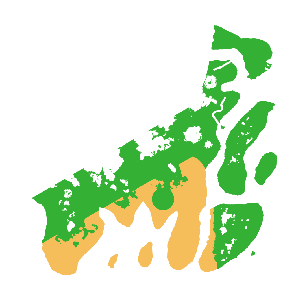 Biome Rust Map: Procedural Map, Size: 3550, Seed: 147935