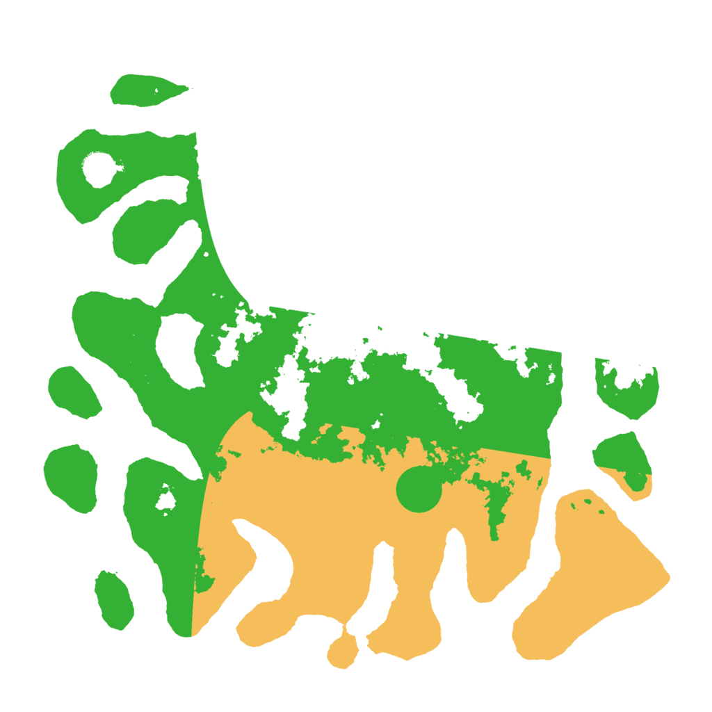 Biome Rust Map: Barren, Size: 4100, Seed: 43258