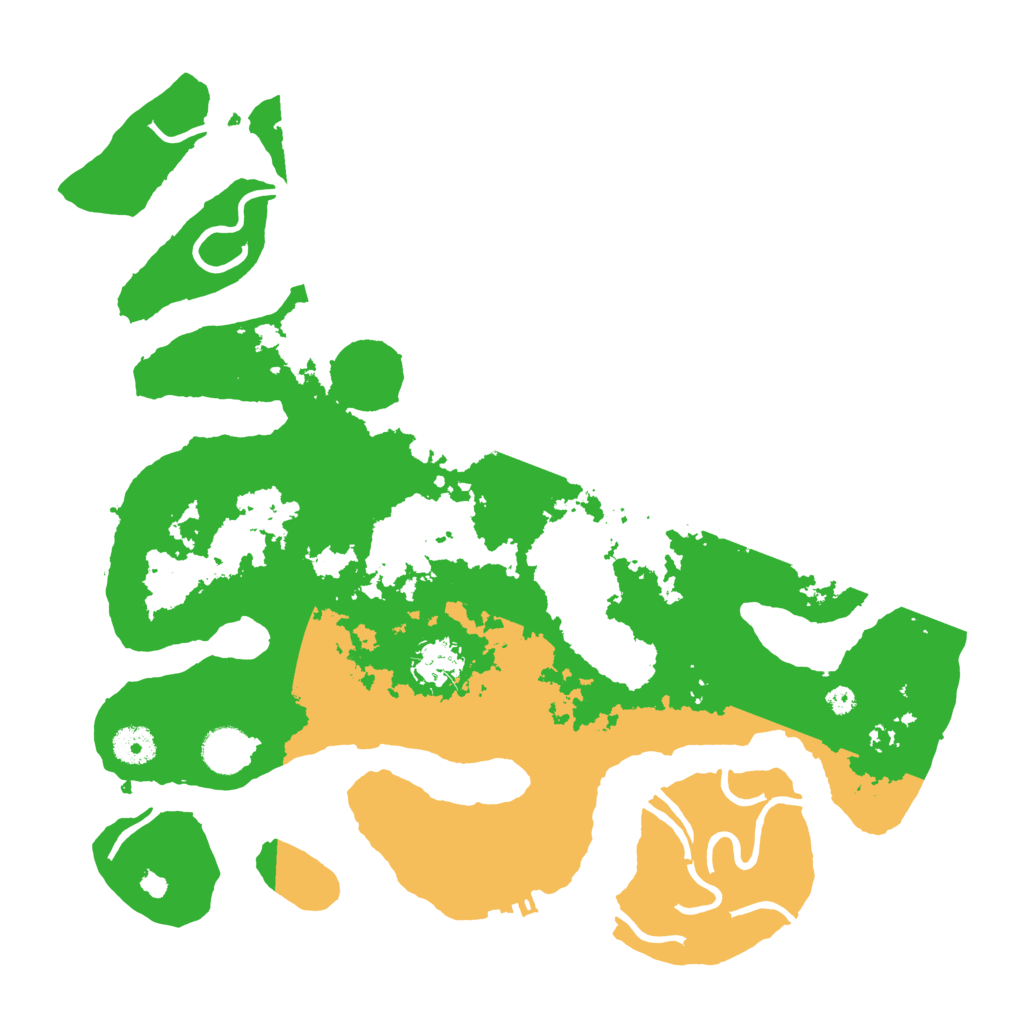 Biome Rust Map: Procedural Map, Size: 3800, Seed: 125897485