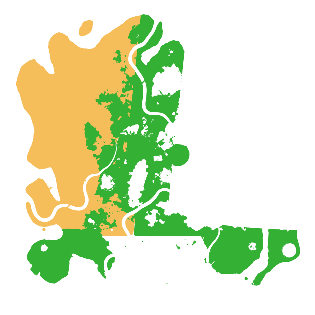 Biome Rust Map: Procedural Map, Size: 3950, Seed: 1745777287
