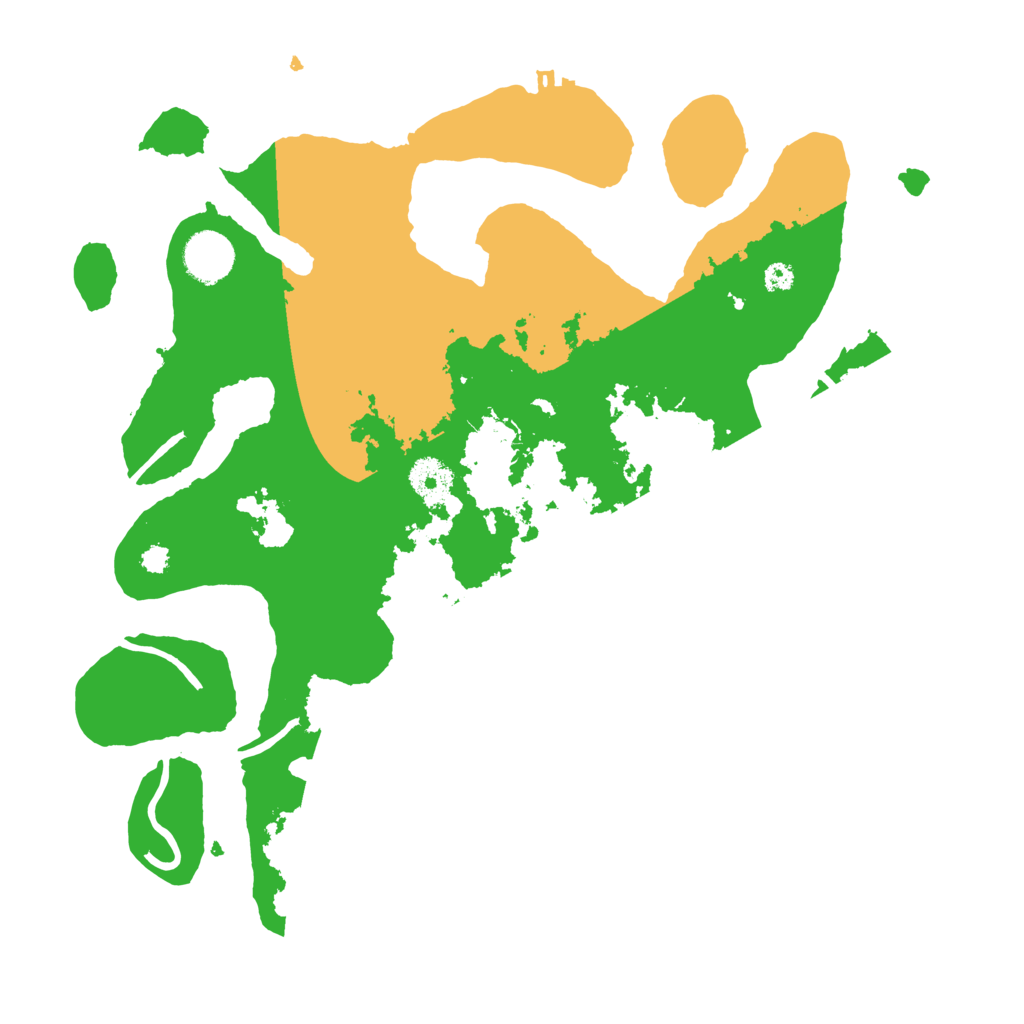 Biome Rust Map: Procedural Map, Size: 3550, Seed: 503712