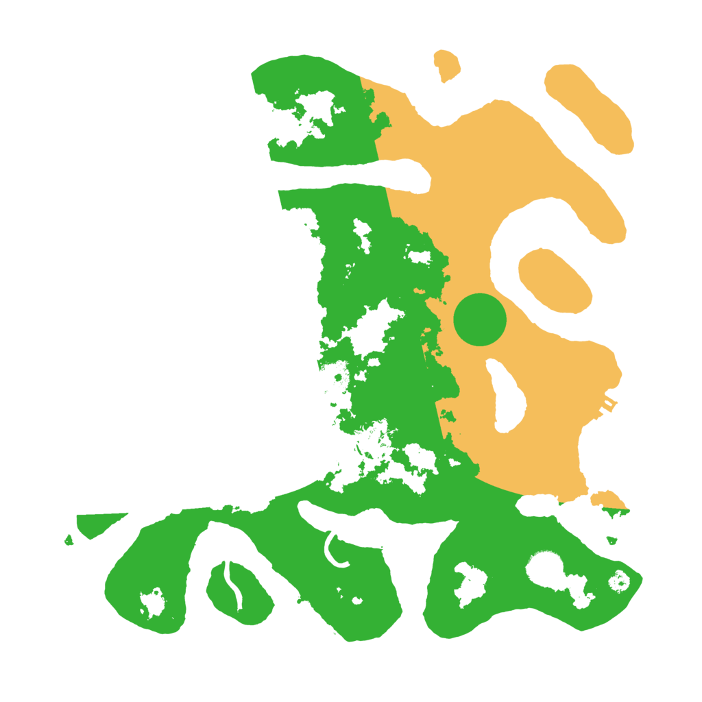 Biome Rust Map: Procedural Map, Size: 3500, Seed: 3984236