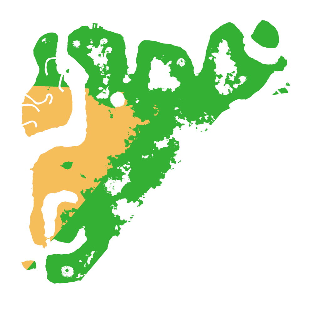 Biome Rust Map: Procedural Map, Size: 4000, Seed: 267110