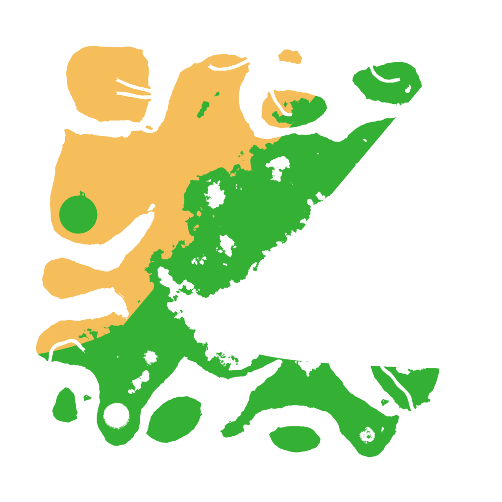 Biome Rust Map: Procedural Map, Size: 3500, Seed: 5399934