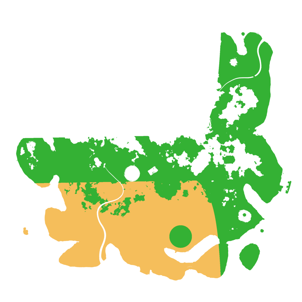 Biome Rust Map: Procedural Map, Size: 3550, Seed: 337616