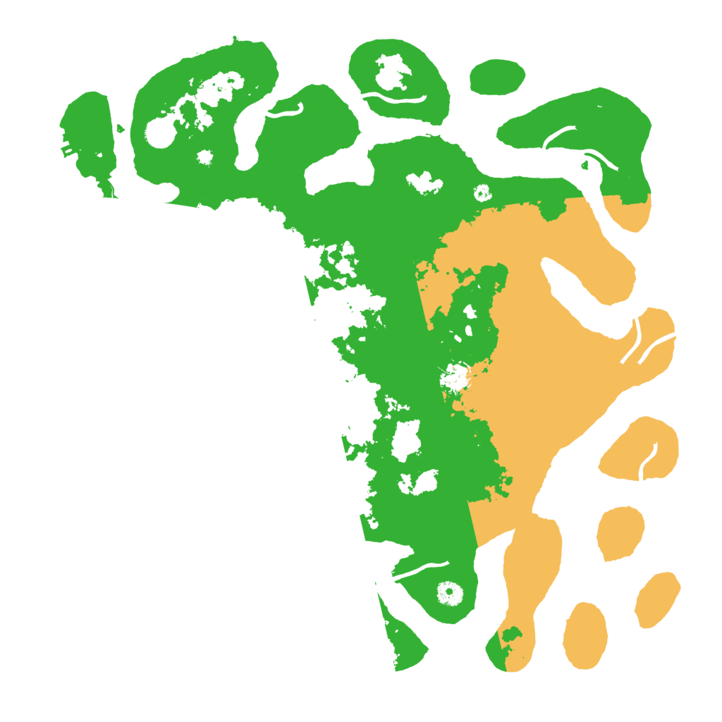 Biome Rust Map: Procedural Map, Size: 4250, Seed: 1087490425