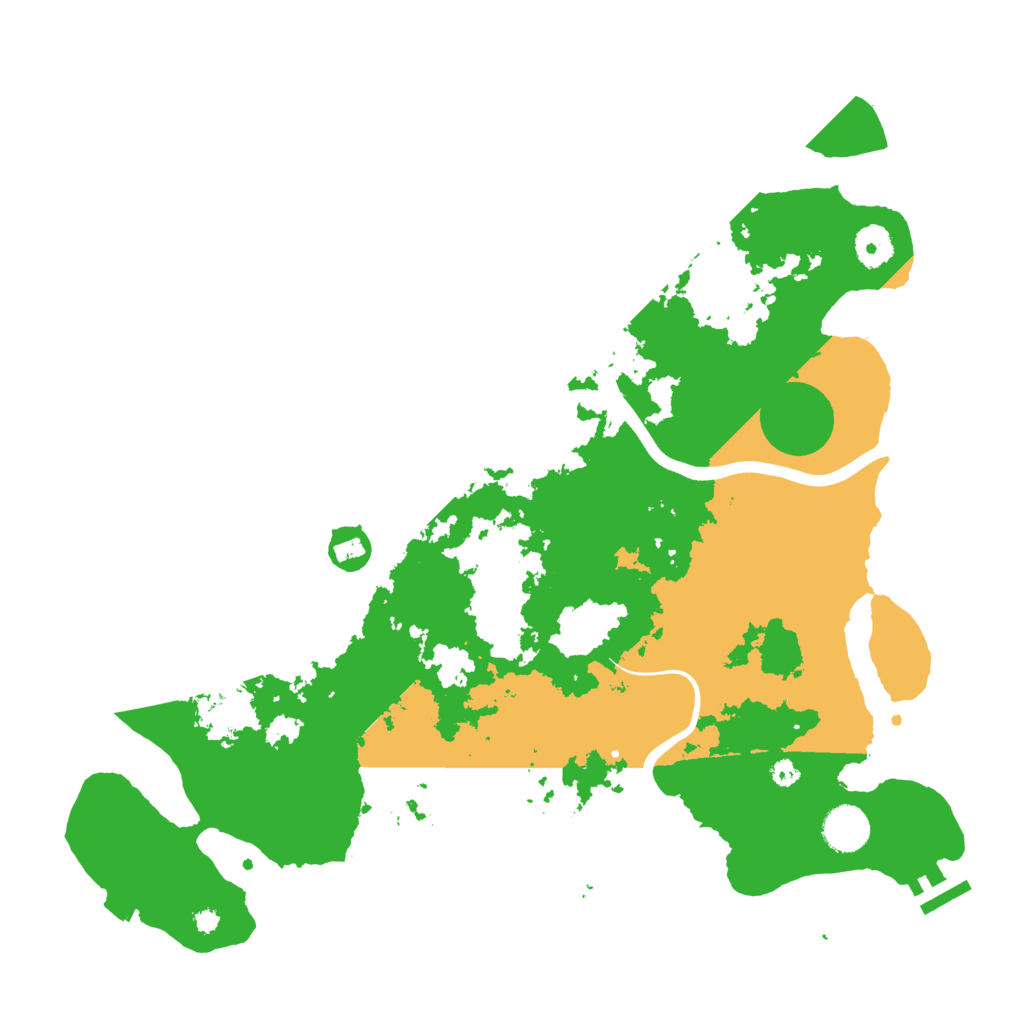 Biome Rust Map: Procedural Map, Size: 3850, Seed: 327879802