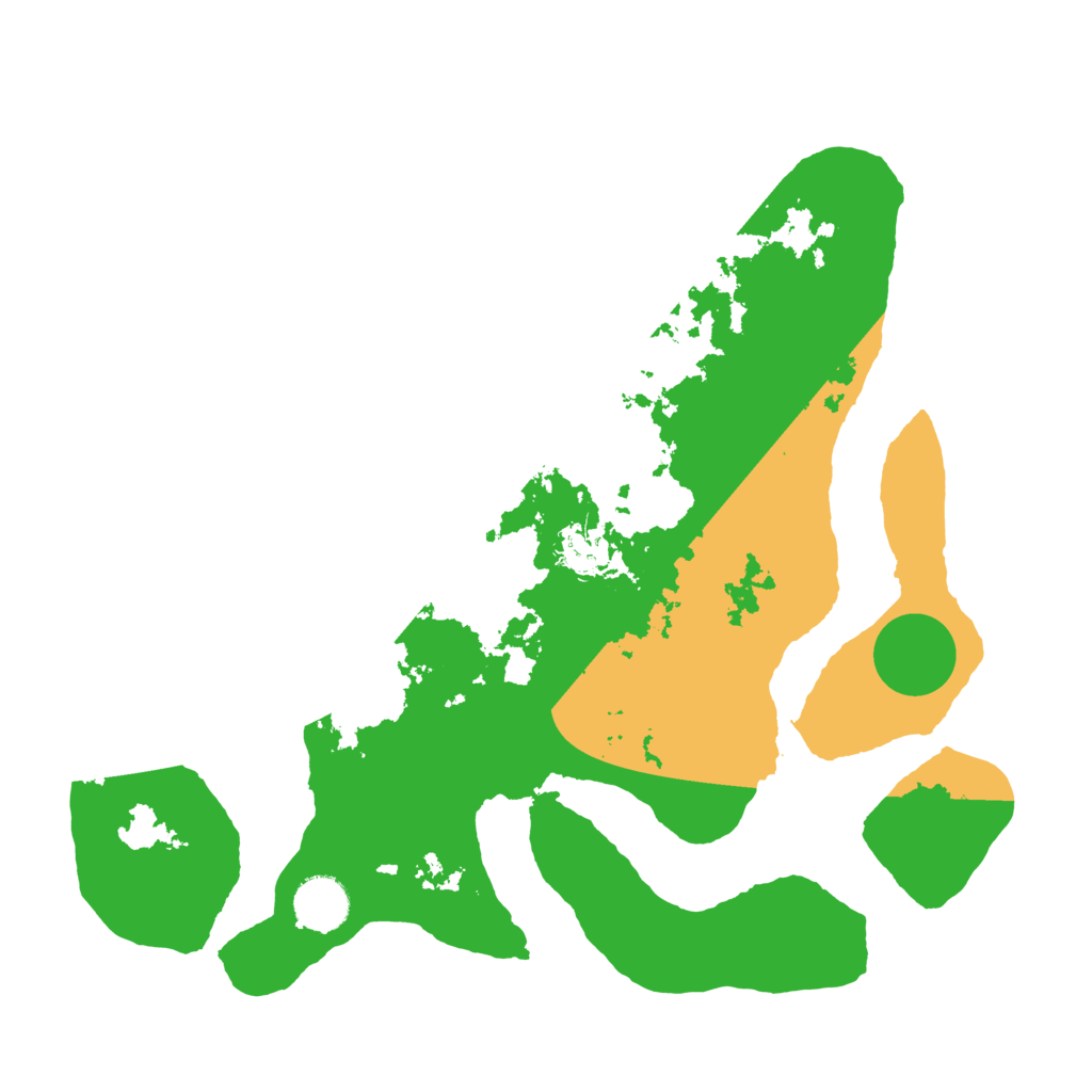 Biome Rust Map: Barren, Size: 3500, Seed: 2105587