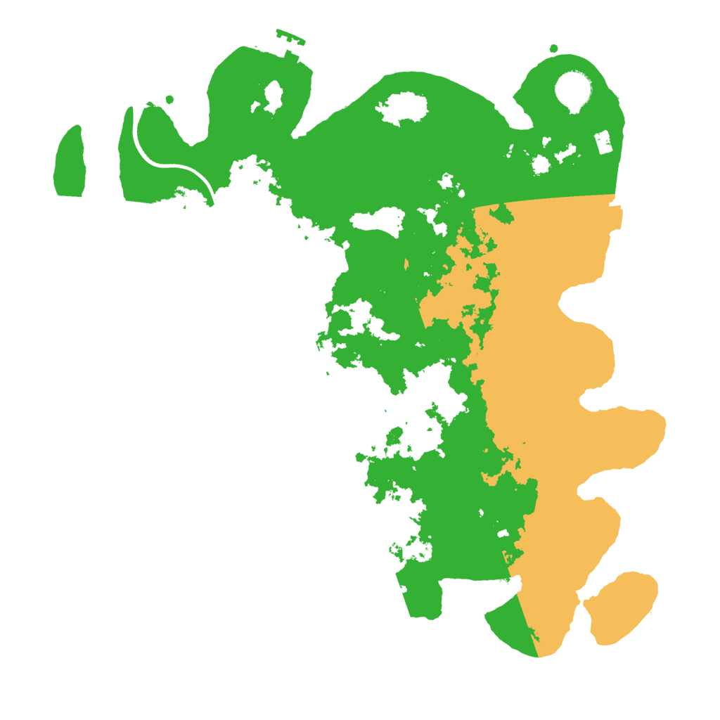 Biome Rust Map: Procedural Map, Size: 3500, Seed: 781778