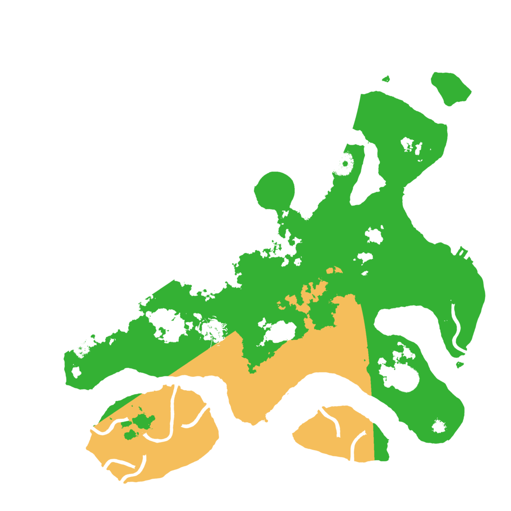 Biome Rust Map: Procedural Map, Size: 3550, Seed: 327764