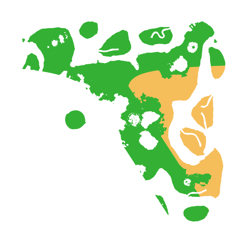 Biome Rust Map: Procedural Map, Size: 3500, Seed: 6023582