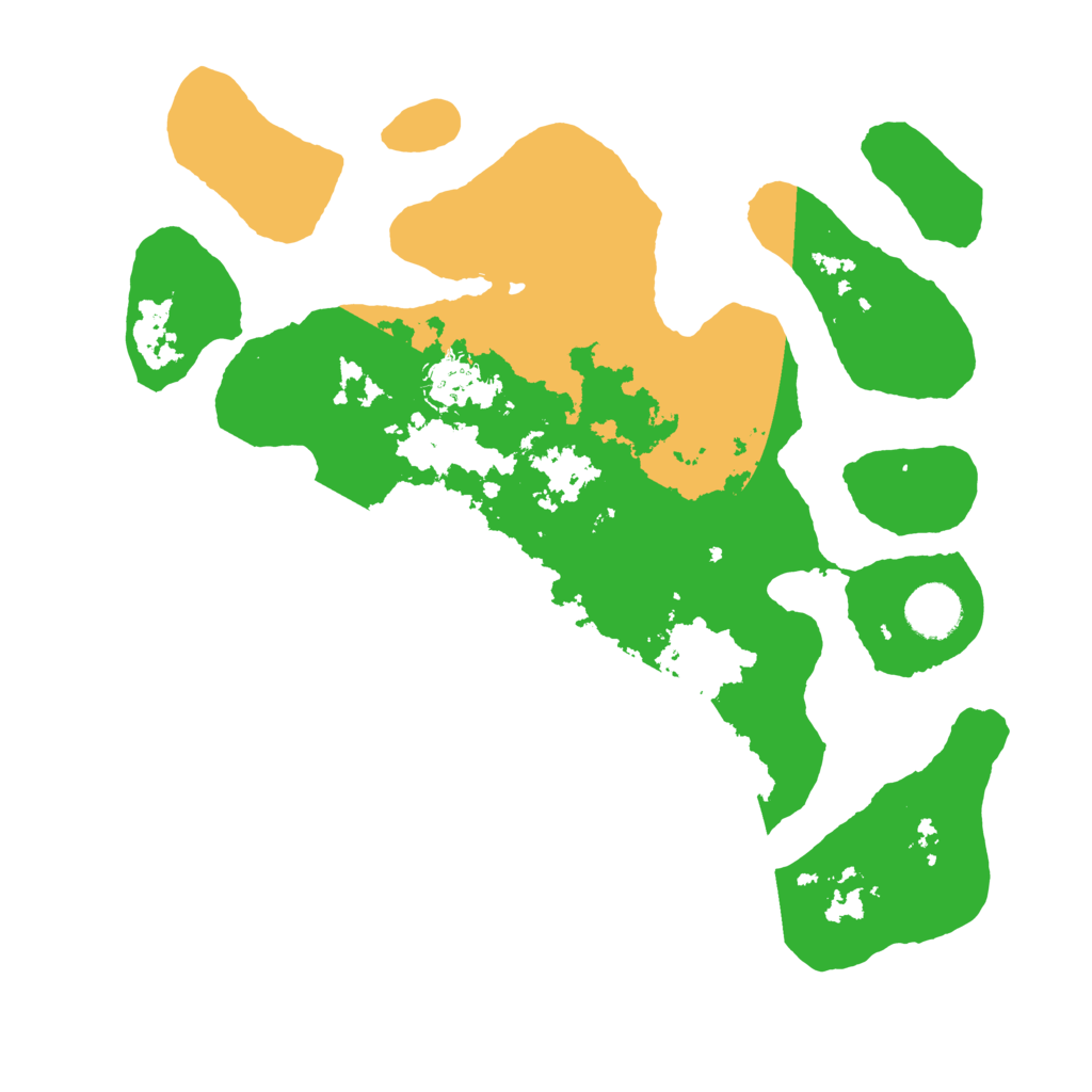 Biome Rust Map: Barren, Size: 3500, Seed: 5932230