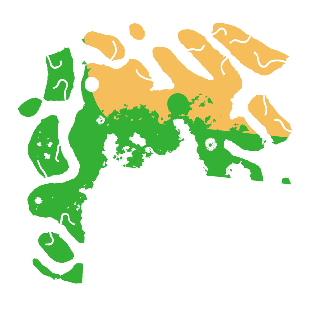 Biome Rust Map: Procedural Map, Size: 3850, Seed: 96759420