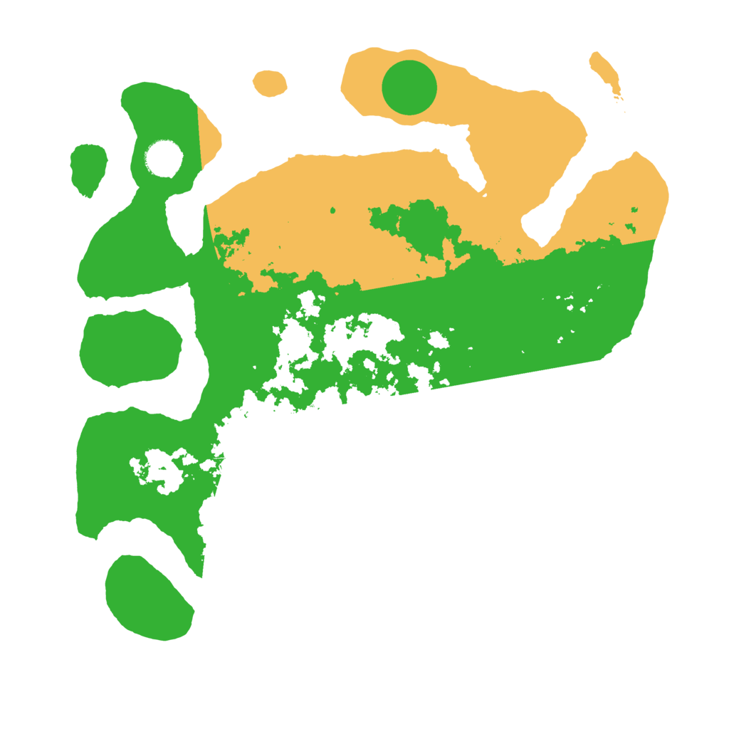 Biome Rust Map: Barren, Size: 3500, Seed: 2537913