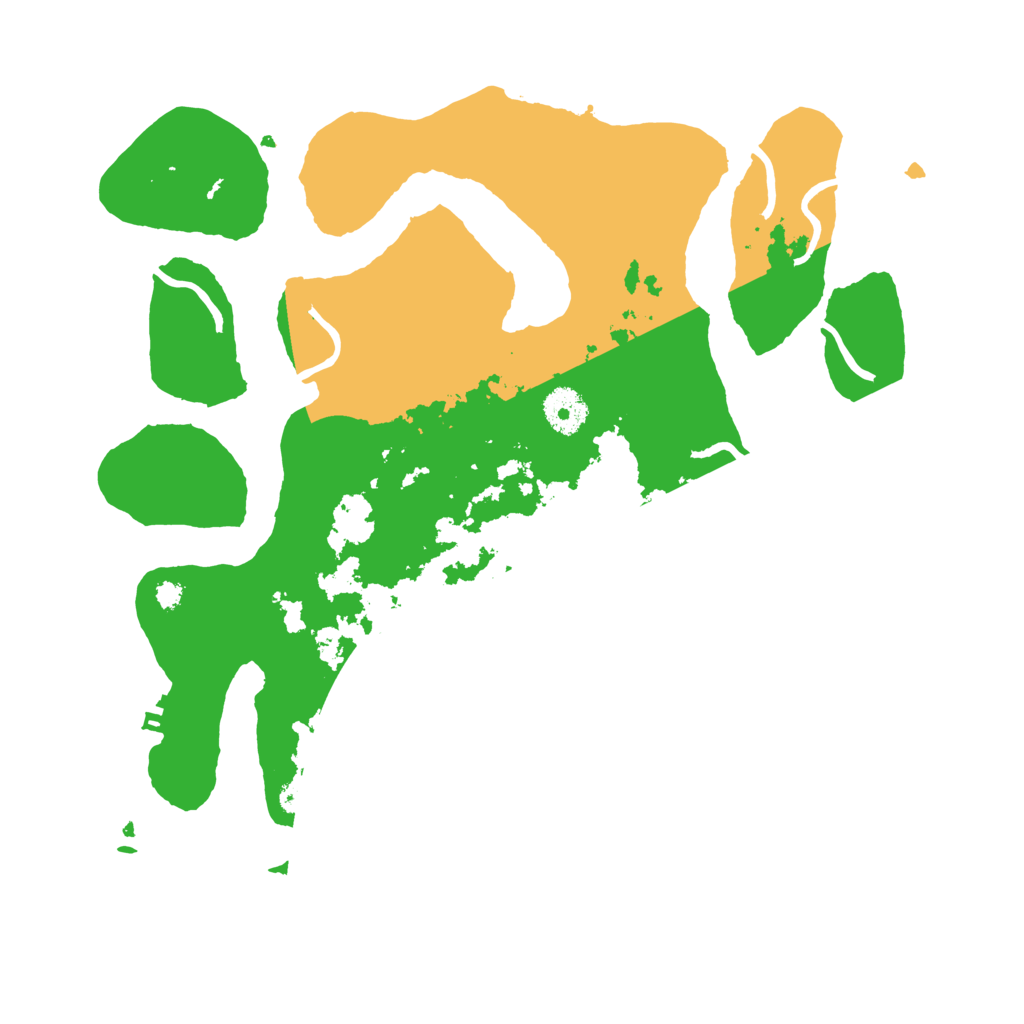 Biome Rust Map: Procedural Map, Size: 3500, Seed: 1852611