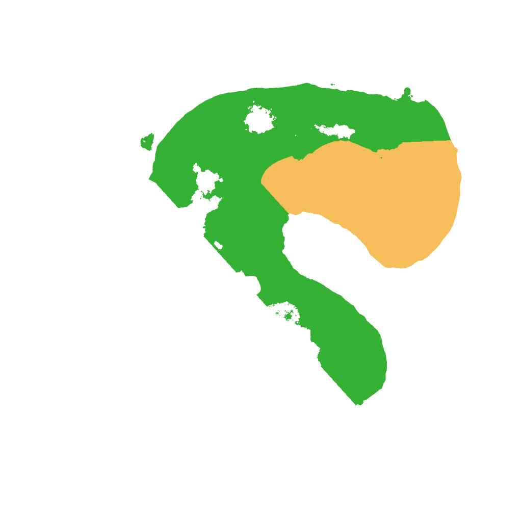 Biome Rust Map: Procedural Map, Size: 1666, Seed: 6666