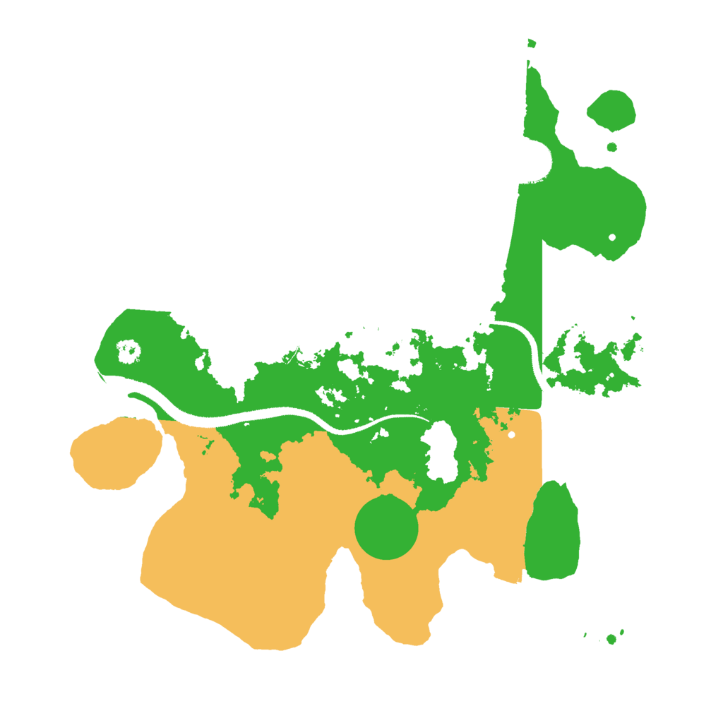 Biome Rust Map: Procedural Map, Size: 3000, Seed: 1706275022