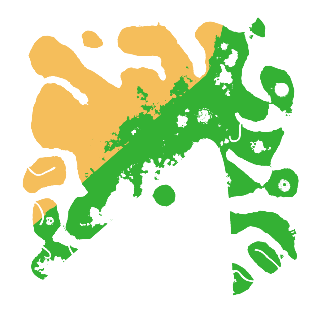 Biome Rust Map: Procedural Map, Size: 4000, Seed: 545589321