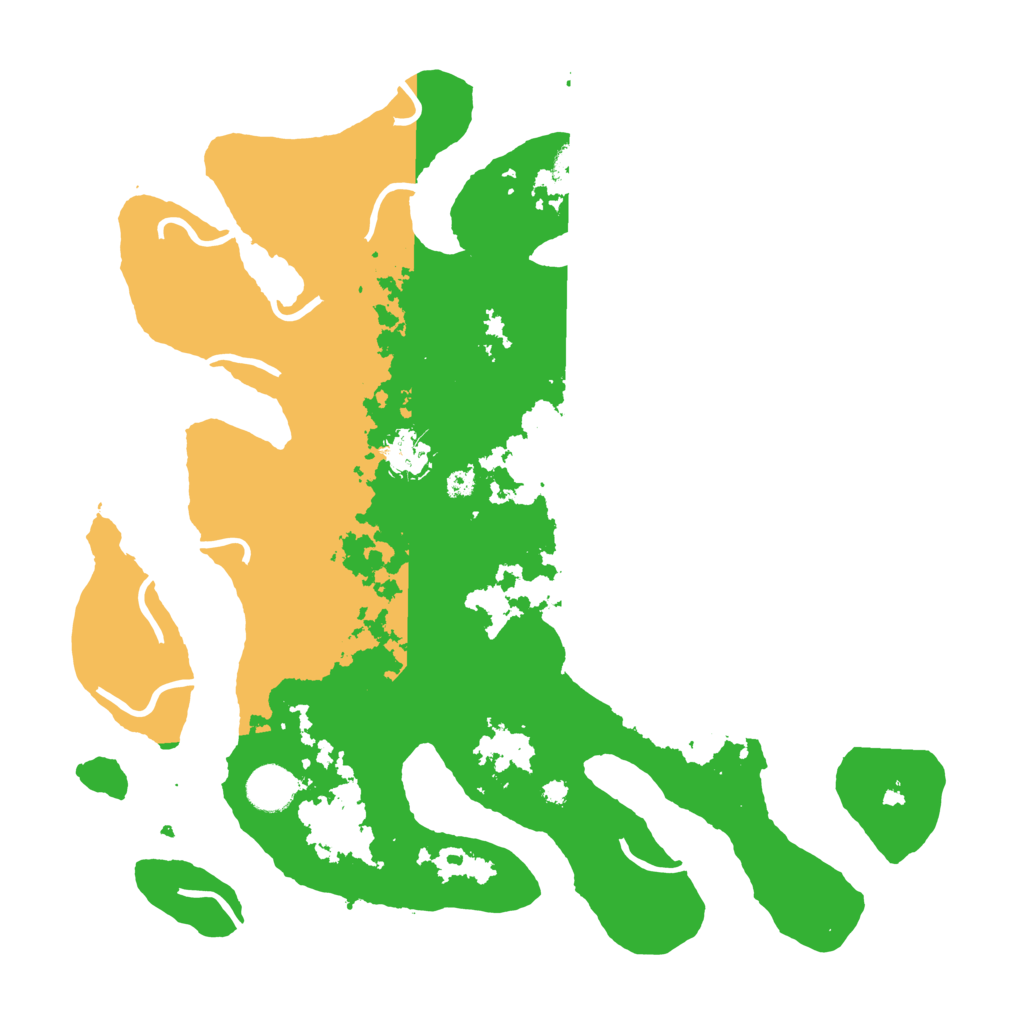 Biome Rust Map: Procedural Map, Size: 3800, Seed: 1271836