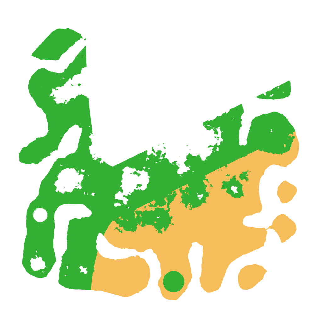 Biome Rust Map: Barren, Size: 4000, Seed: 5782654