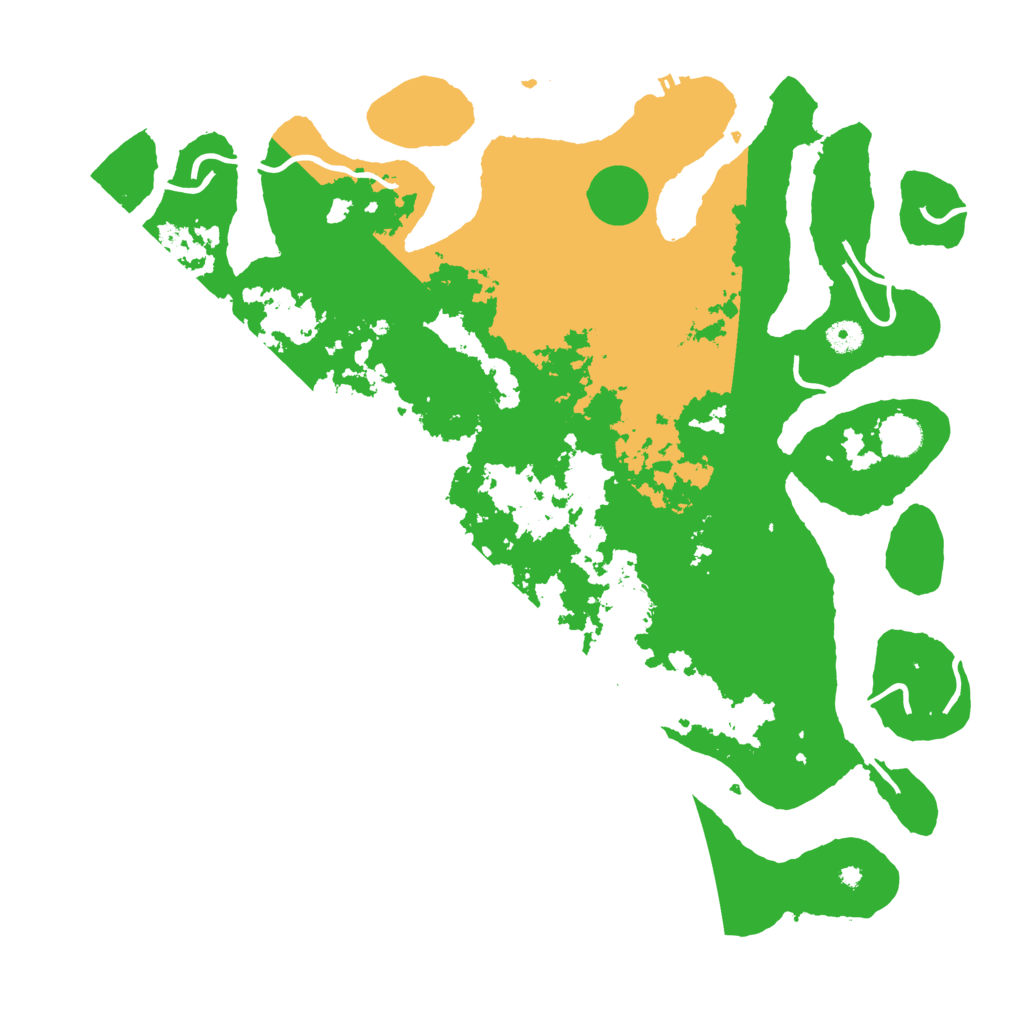 Biome Rust Map: Procedural Map, Size: 4500, Seed: 1306894