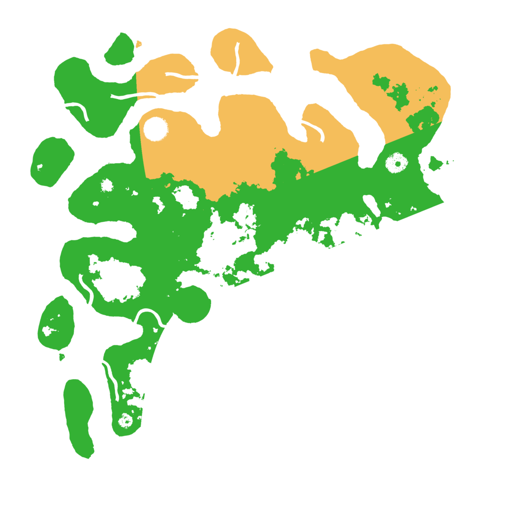 Biome Rust Map: Procedural Map, Size: 3700, Seed: 1551536972