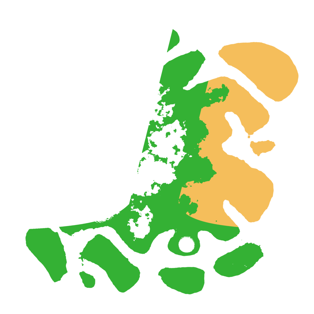 Biome Rust Map: Barren, Size: 3500, Seed: 5765221