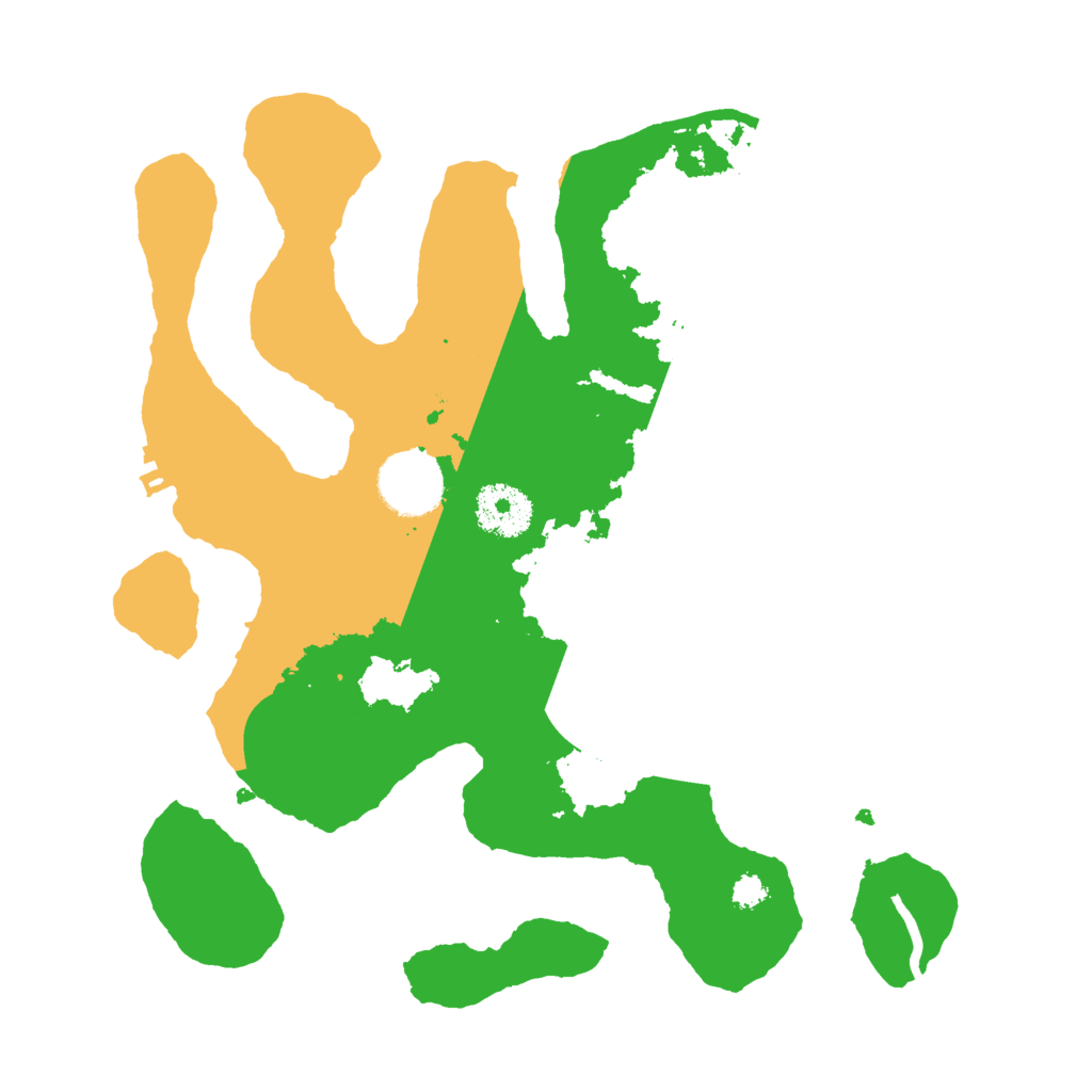 Biome Rust Map: Procedural Map, Size: 3000, Seed: 1598021270