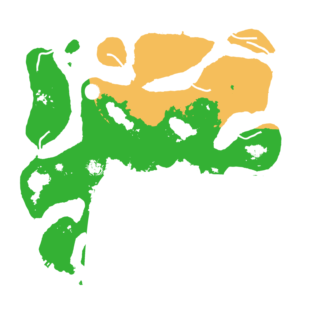 Biome Rust Map: Procedural Map, Size: 3700, Seed: 6438195