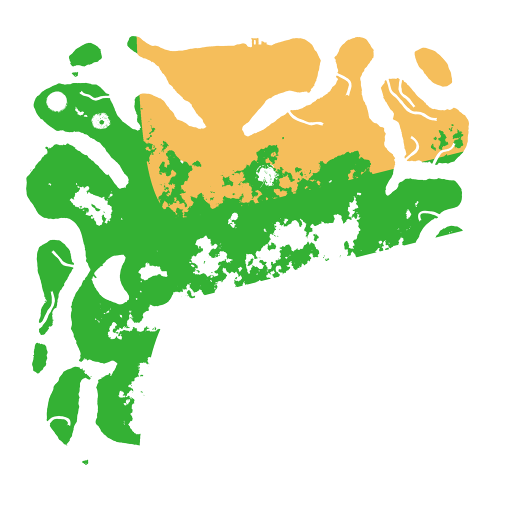 Biome Rust Map: Procedural Map, Size: 4500, Seed: 4000071