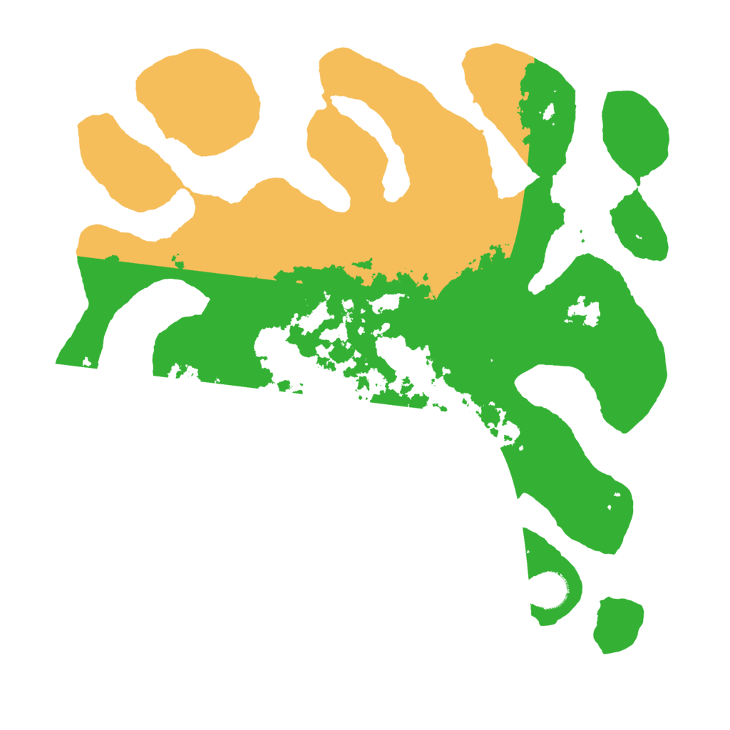 Biome Rust Map: Barren, Size: 3500, Seed: 1806939